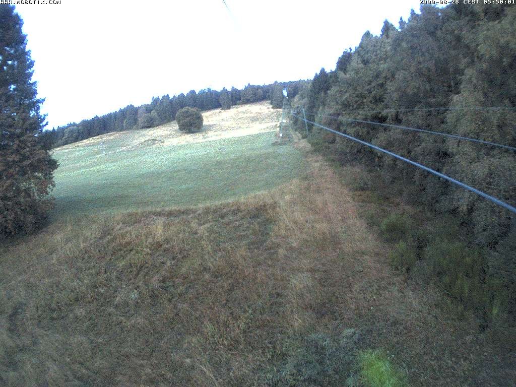 Archiv Foto Webcam Eschenberglifte Niedersfeld Blick auf die Piste