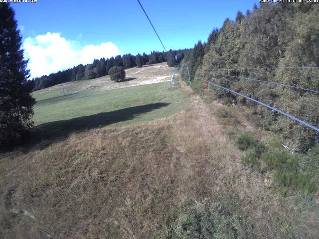 Archiv Foto Webcam Eschenberglifte Niedersfeld Blick auf die Piste