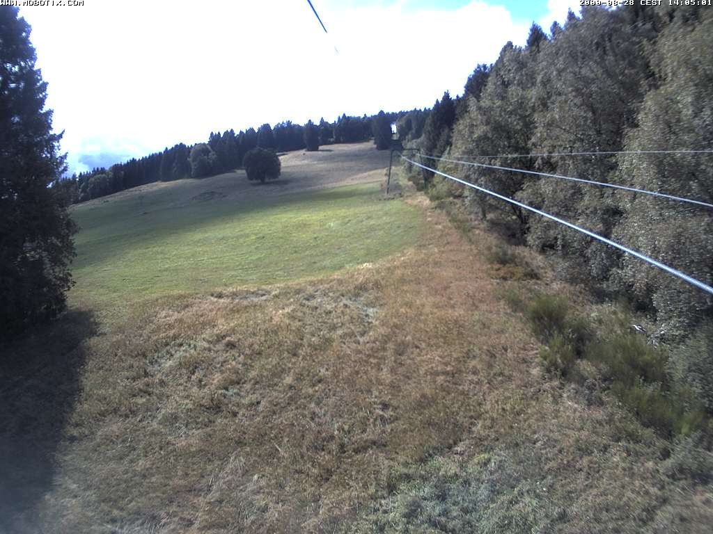 Archiv Foto Webcam Eschenberglifte Niedersfeld Blick auf die Piste