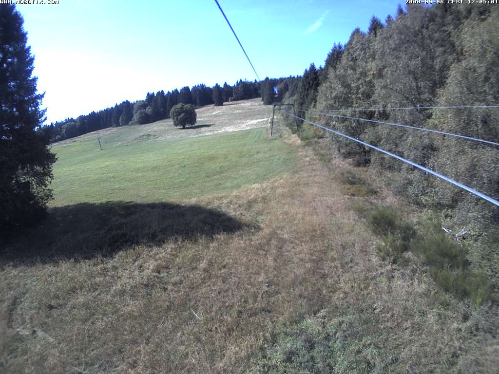 Archiv Foto Webcam Eschenberglifte Niedersfeld Blick auf die Piste