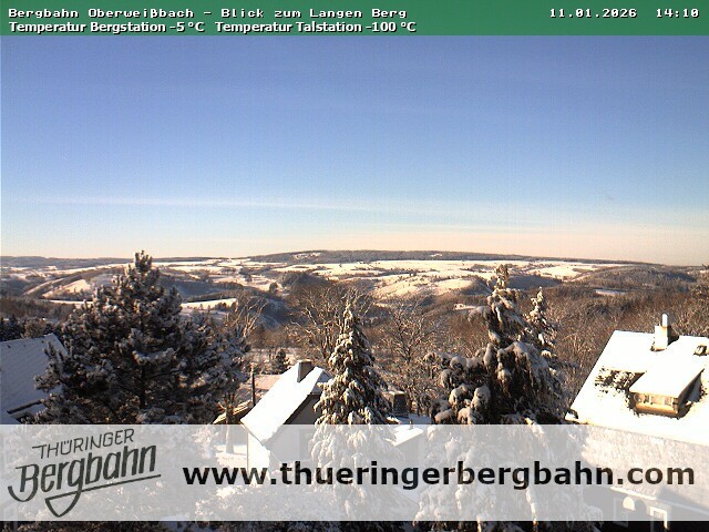 Archiv Foto Webcam Blick zur Region 'Langer Berg'