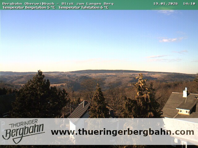 Archiv Foto Webcam Blick zur Region 'Langer Berg'