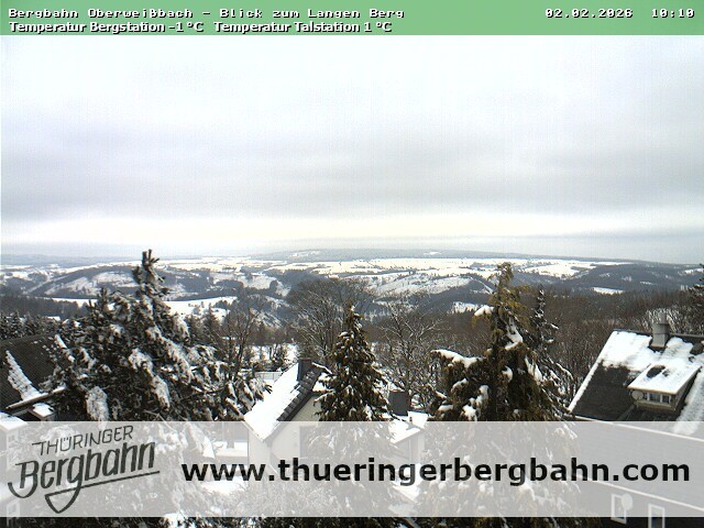 Archiv Foto Webcam Blick zur Region 'Langer Berg'