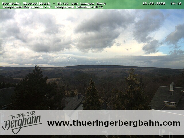 Archiv Foto Webcam Blick zur Region 'Langer Berg'