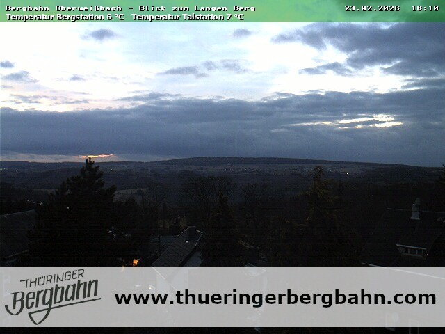 Archiv Foto Webcam Blick zur Region 'Langer Berg'