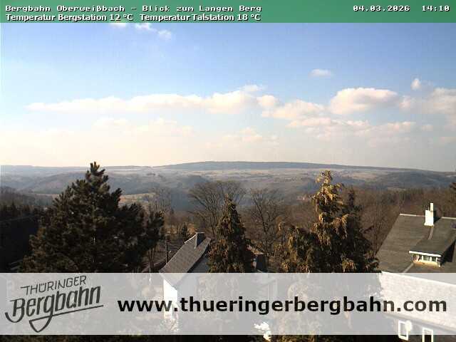 Archiv Foto Webcam Blick zur Region 'Langer Berg'