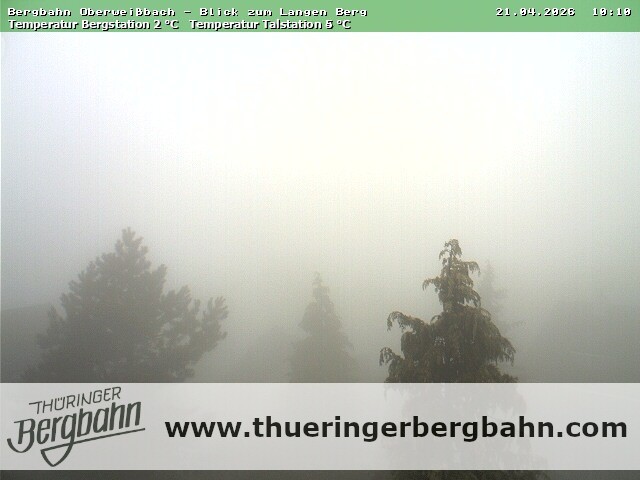 Archiv Foto Webcam Blick zur Region 'Langer Berg'