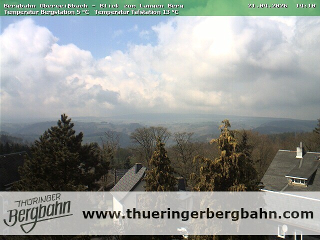 Archiv Foto Webcam Blick zur Region 'Langer Berg'