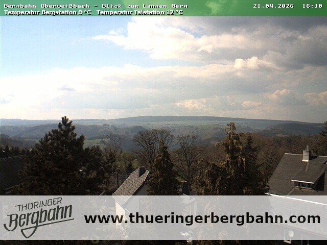 Archiv Foto Webcam Blick zur Region 'Langer Berg'
