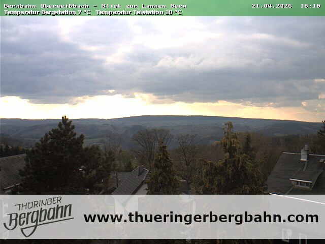 Archiv Foto Webcam Blick zur Region 'Langer Berg'