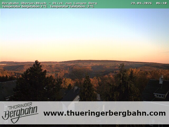 Archiv Foto Webcam Blick zur Region 'Langer Berg'