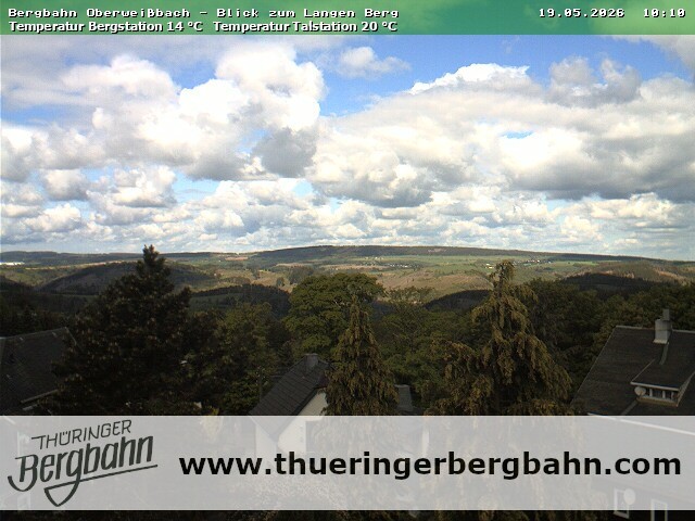 Archiv Foto Webcam Blick zur Region 'Langer Berg'