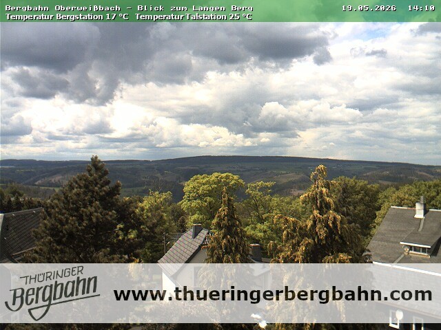 Archiv Foto Webcam Blick zur Region 'Langer Berg'