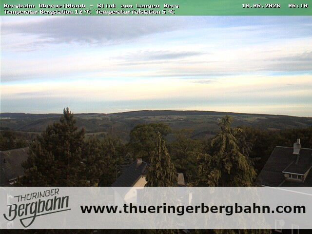 Archiv Foto Webcam Blick zur Region 'Langer Berg'