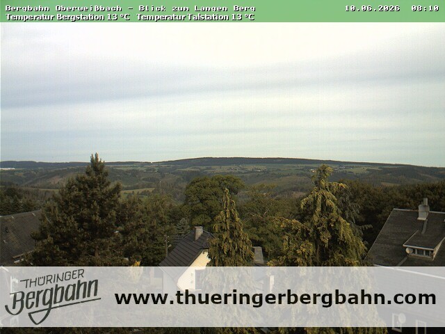 Archiv Foto Webcam Blick zur Region 'Langer Berg'