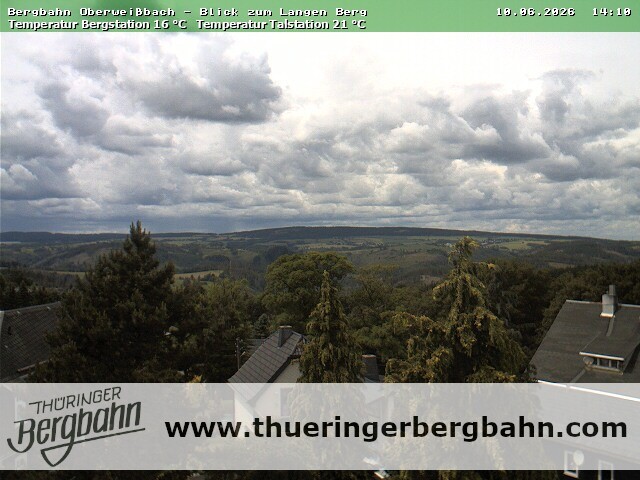 Archiv Foto Webcam Blick zur Region 'Langer Berg'