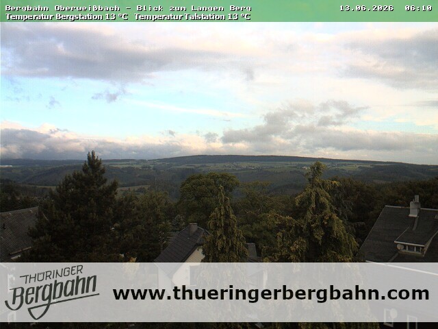 Archiv Foto Webcam Blick zur Region 'Langer Berg'