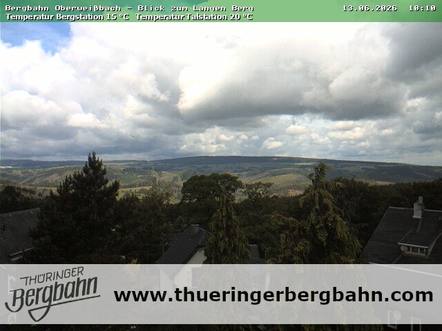 Archiv Foto Webcam Blick zur Region 'Langer Berg'