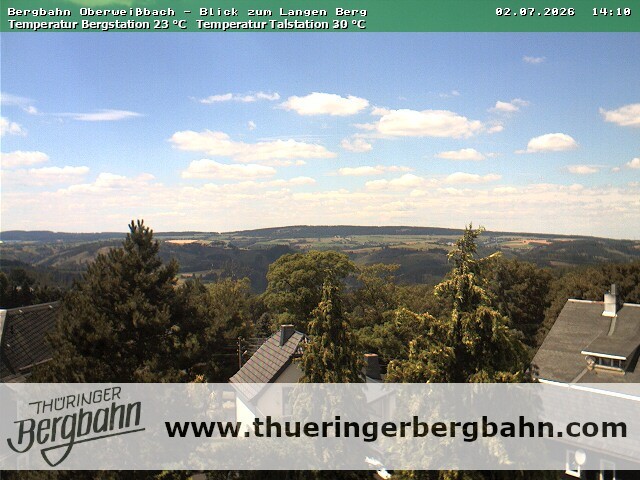 Archiv Foto Webcam Blick zur Region 'Langer Berg'