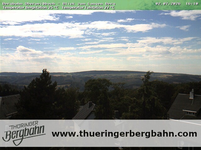 Archiv Foto Webcam Blick zur Region 'Langer Berg'