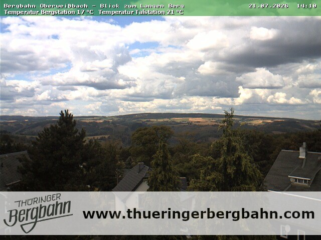 Archiv Foto Webcam Blick zur Region 'Langer Berg'
