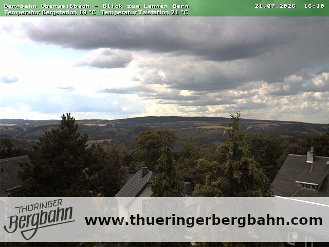 Archiv Foto Webcam Blick zur Region 'Langer Berg'