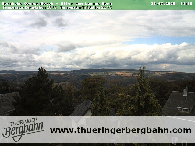 Archiv Foto Webcam Blick zur Region 'Langer Berg'