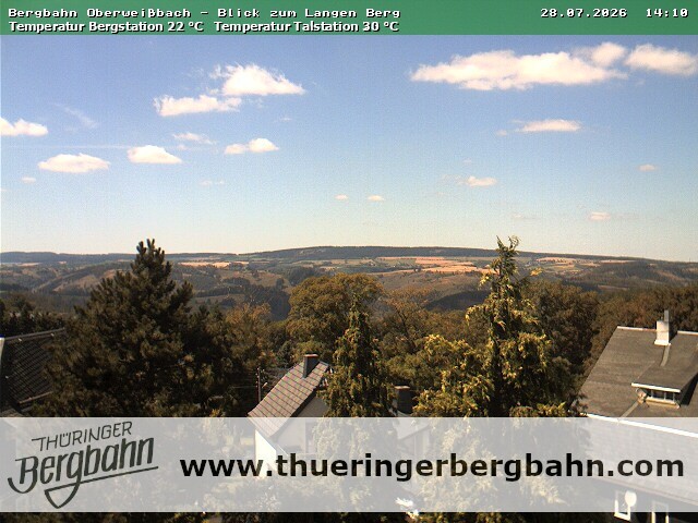 Archiv Foto Webcam Blick zur Region 'Langer Berg'