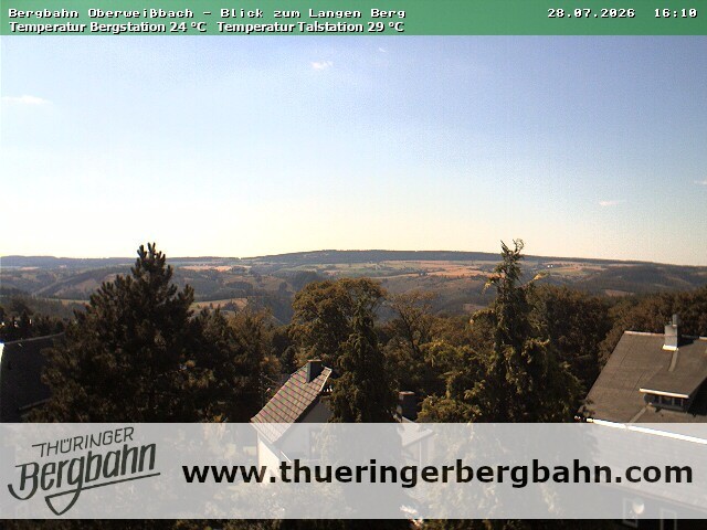 Archiv Foto Webcam Blick zur Region 'Langer Berg'