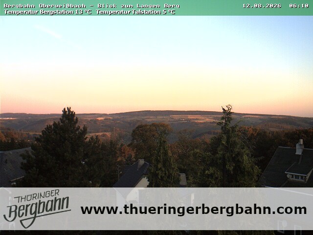 Archiv Foto Webcam Blick zur Region 'Langer Berg'