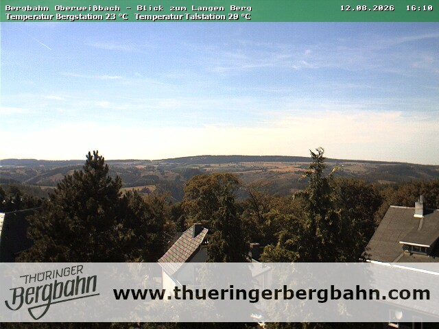 Archiv Foto Webcam Blick zur Region 'Langer Berg'