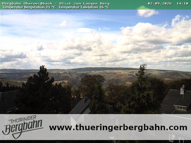 Archiv Foto Webcam Blick zur Region 'Langer Berg'