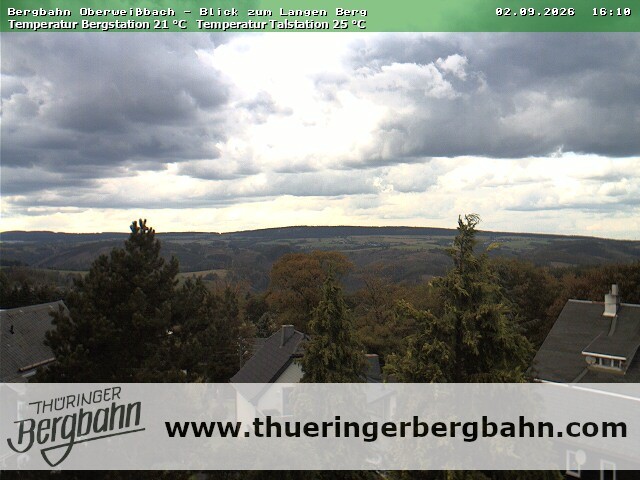 Archiv Foto Webcam Blick zur Region 'Langer Berg'