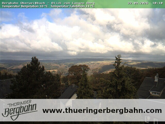 Archiv Foto Webcam Blick zur Region 'Langer Berg'