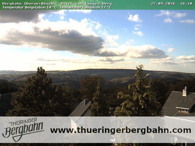 Archiv Foto Webcam Blick zur Region 'Langer Berg'