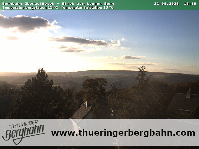 Archiv Foto Webcam Blick zur Region 'Langer Berg'