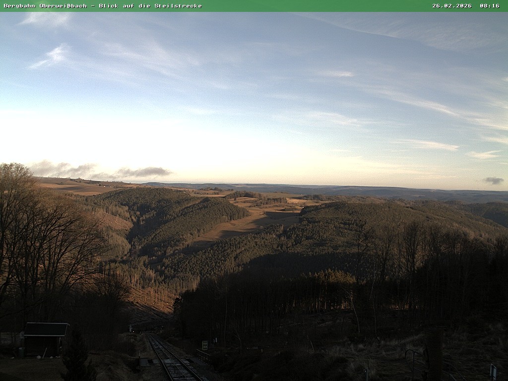 Archived image Webcam Oberweißbach Mountain railway