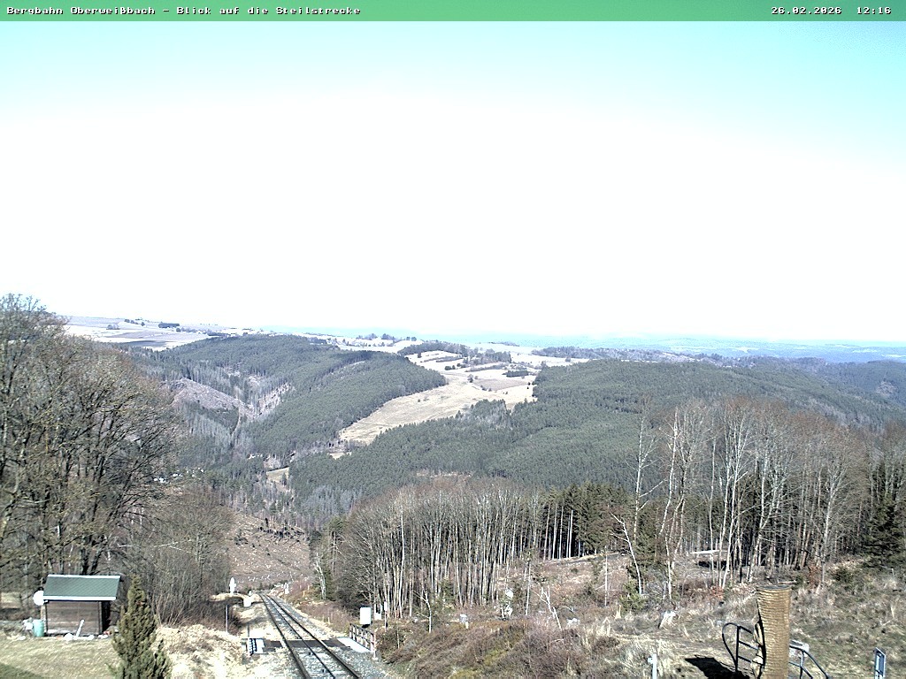 Archived image Webcam Oberweißbach Mountain railway