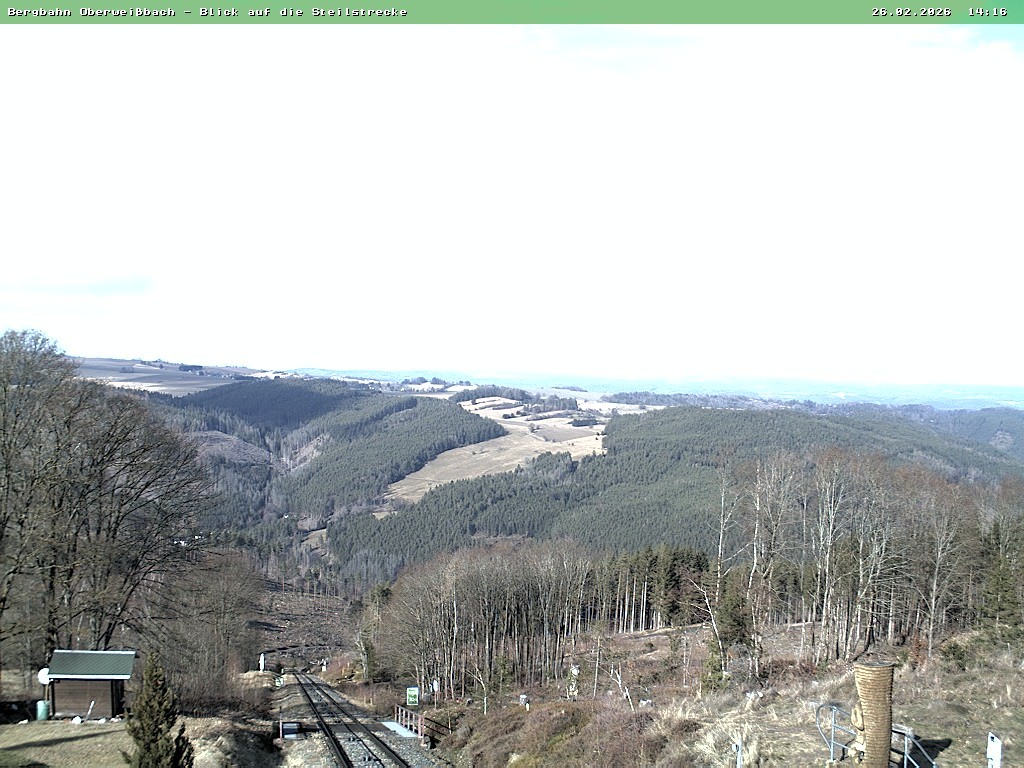 Archived image Webcam Oberweißbach Mountain railway