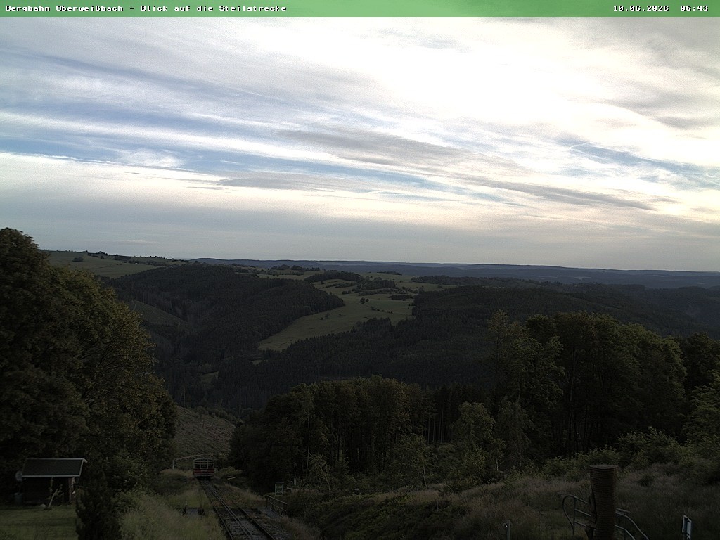 Archived image Webcam Oberweißbach Mountain railway