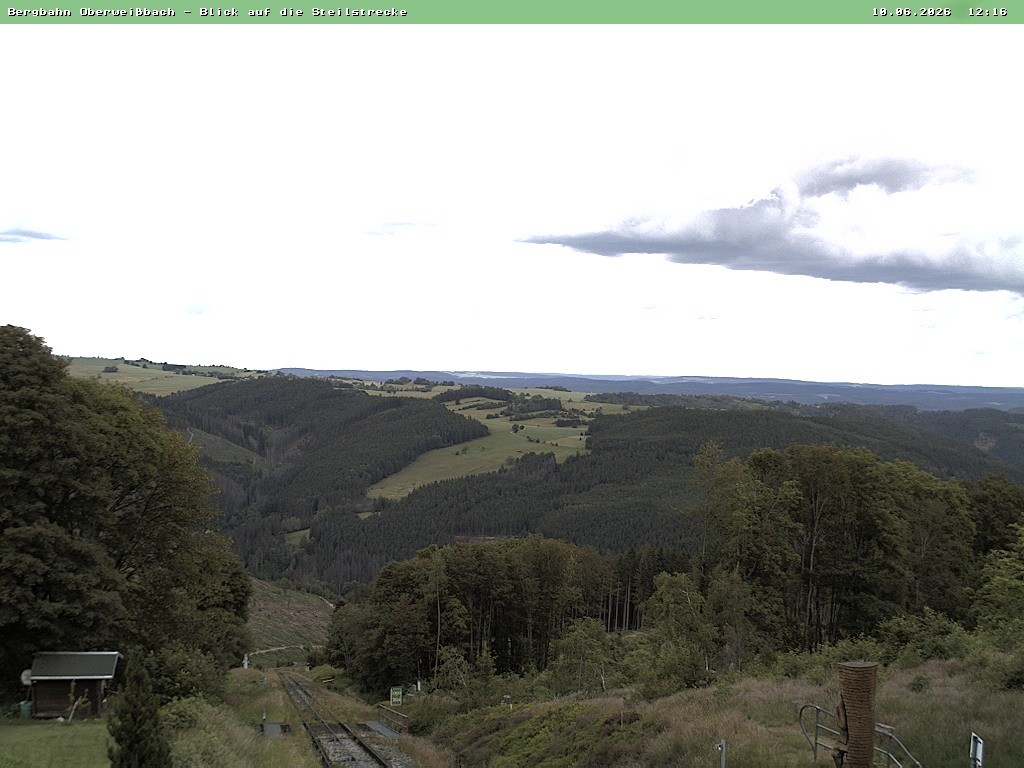 Archived image Webcam Oberweißbach Mountain railway