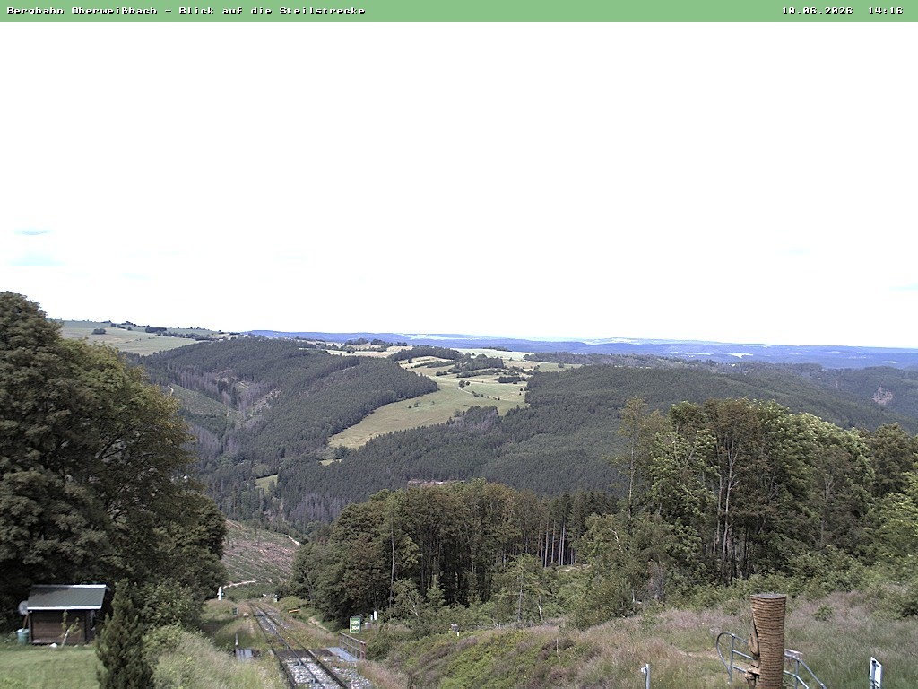 Archived image Webcam Oberweißbach Mountain railway
