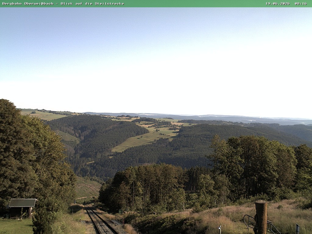 Archived image Webcam Oberweißbach Mountain railway