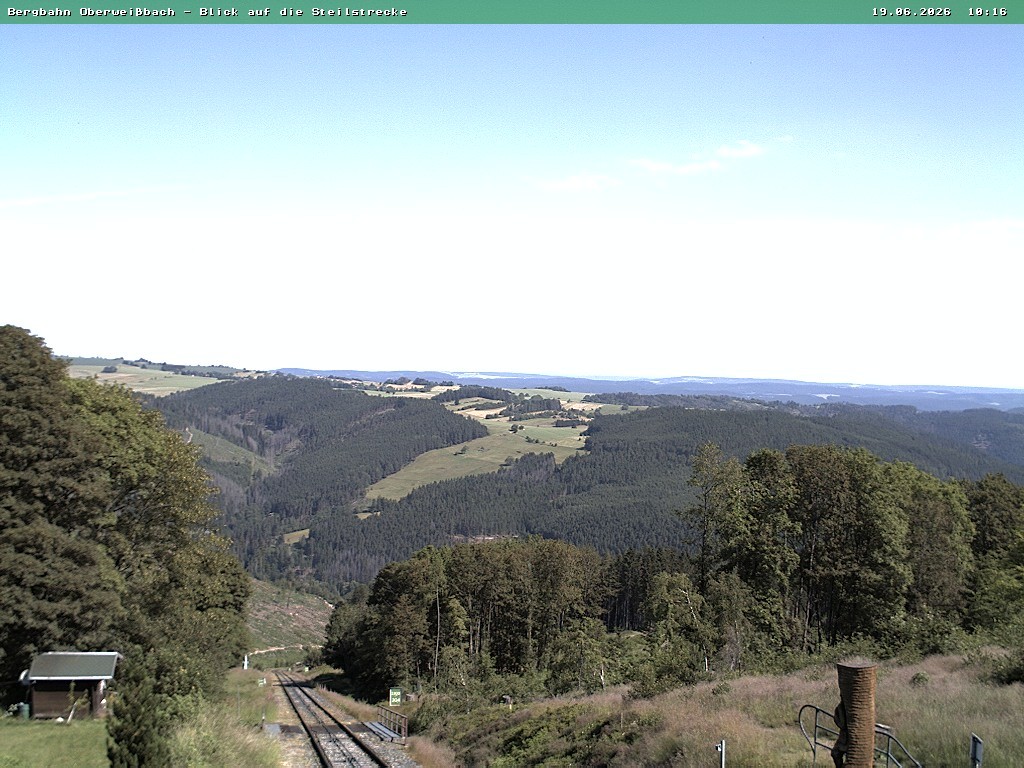 Archived image Webcam Oberweißbach Mountain railway