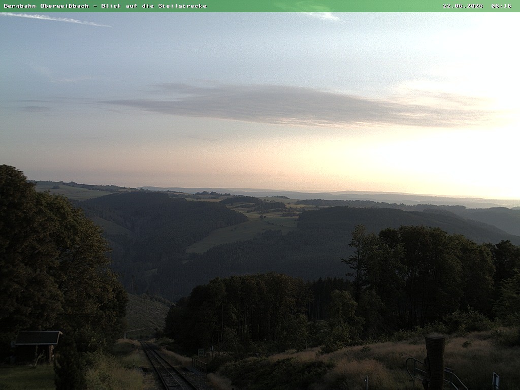Archived image Webcam Oberweißbach Mountain railway