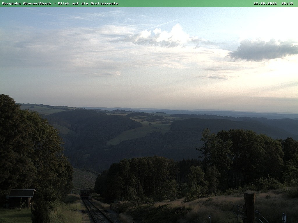 Archived image Webcam Oberweißbach Mountain railway