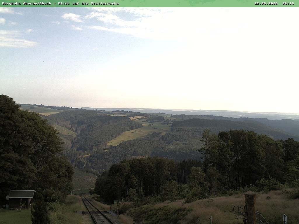 Archived image Webcam Oberweißbach Mountain railway