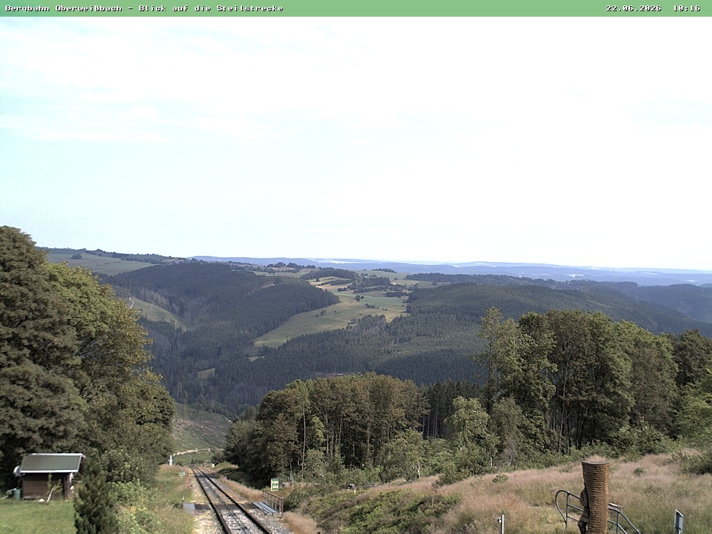 Archived image Webcam Oberweißbach Mountain railway