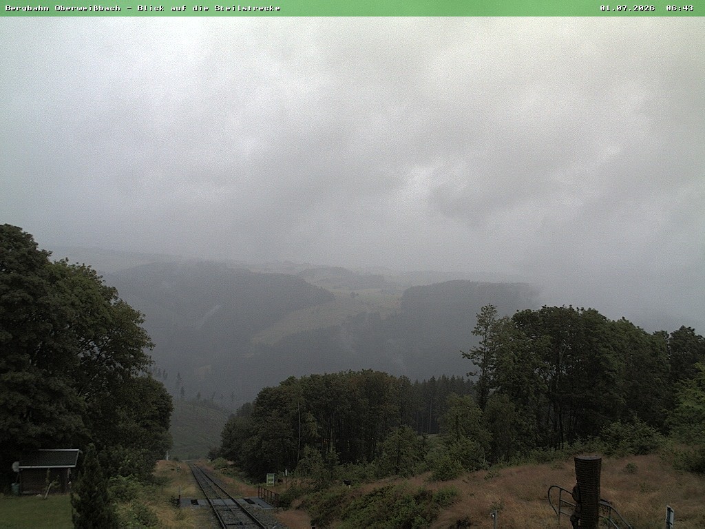 Archived image Webcam Oberweißbach Mountain railway