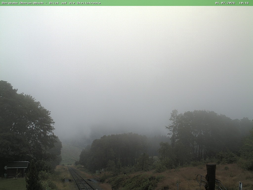 Archived image Webcam Oberweißbach Mountain railway